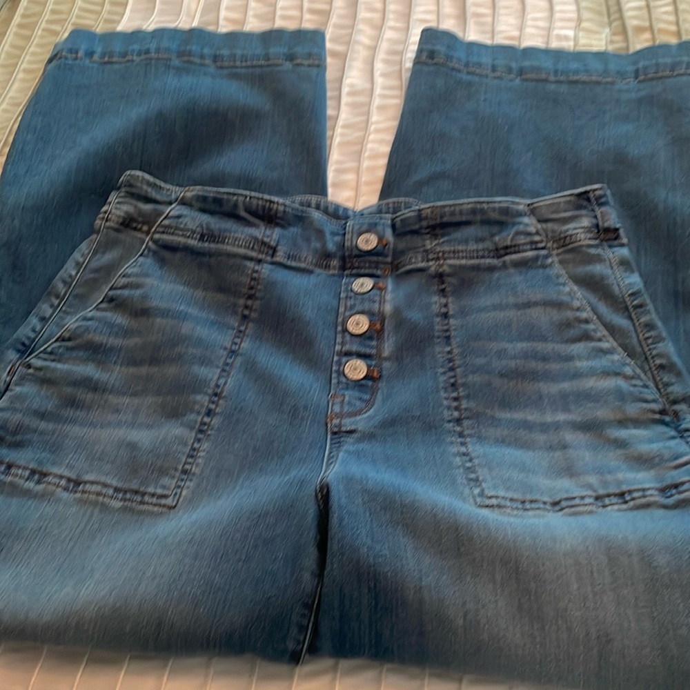 Jeans Chicos pull on wide leg size 2 USA 12 R